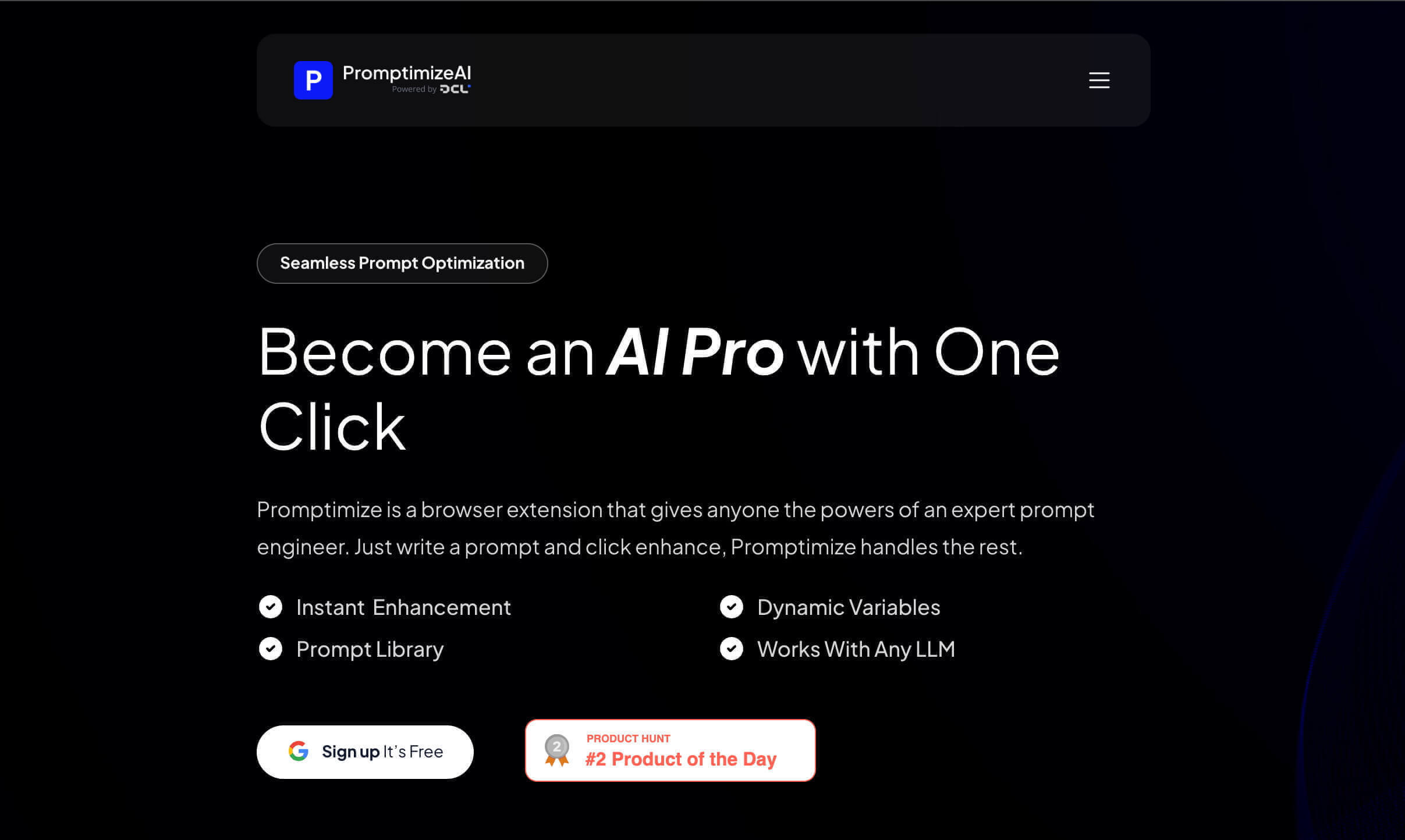 PromptimizeAI Browser Extension